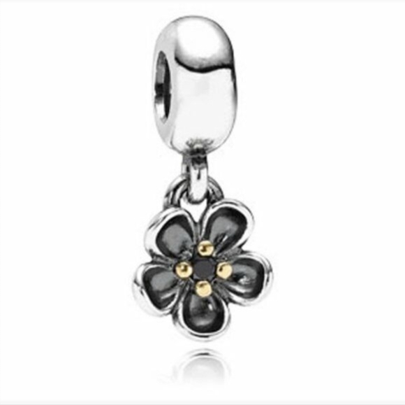 Pandora Jewelry - Pandora 14K gold and 925 sterling silver Forever Bloom bracelet charm